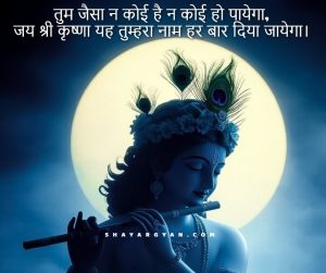 Lord Krishna Shayari in Hindi